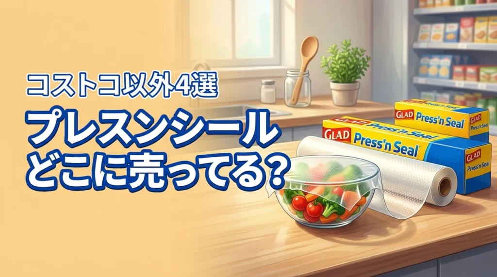 プレスンシールはどこに売ってる？コストコ以外の販売店や通販サイト4選