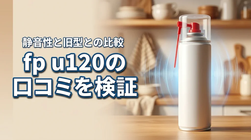 fp u120は口コミ通り静か?旧型との違いや後悔しない選び方を解説