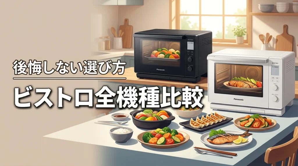 どれを買うか迷う？パナソニックビストロ比較で見つける後悔しない一台の選び方