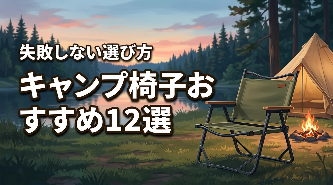 キャンプで使う椅子のおすすめ12選を比較！後悔しない選び方やメリットも紹介