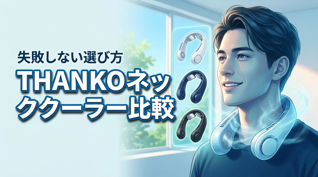 THANKOのネッククーラーは本当に涼しい?各モデルを比較して後悔しない選び方