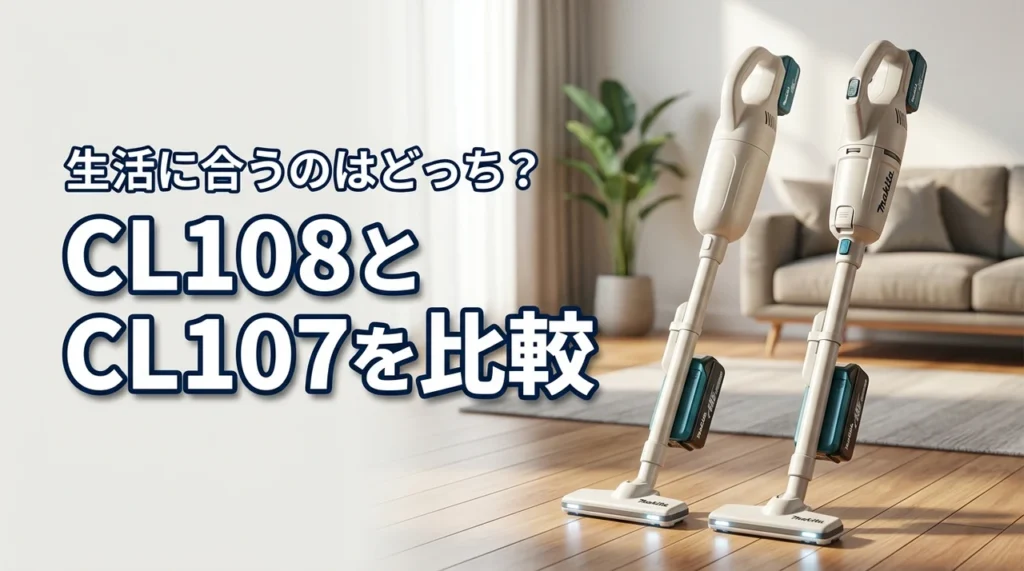 【結論】cl108fdshwとcl107fdshwの違いを比較！生活に合うのは？